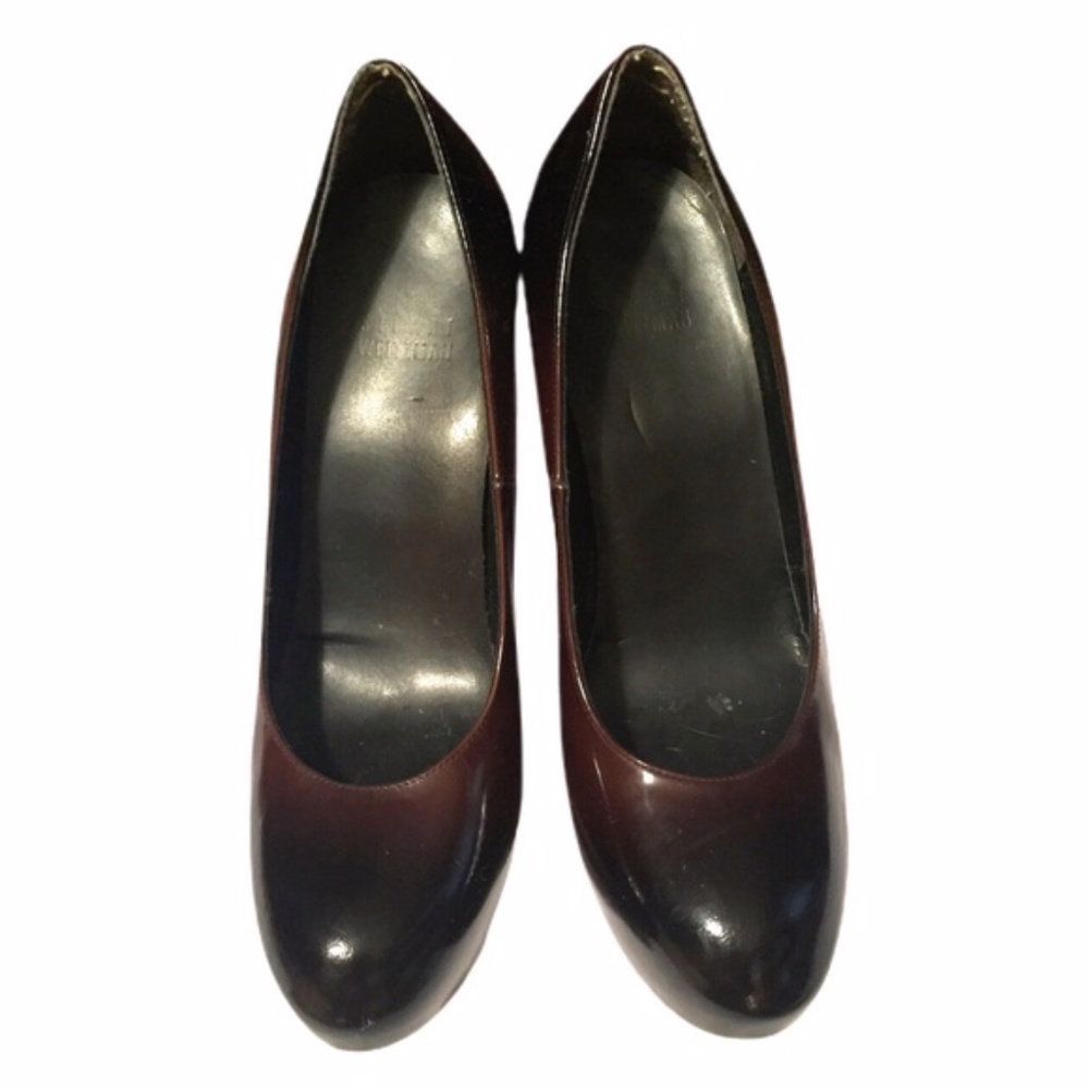 Stuart Weitzman Hidden Platform Ombre Pumps Heels - image 3